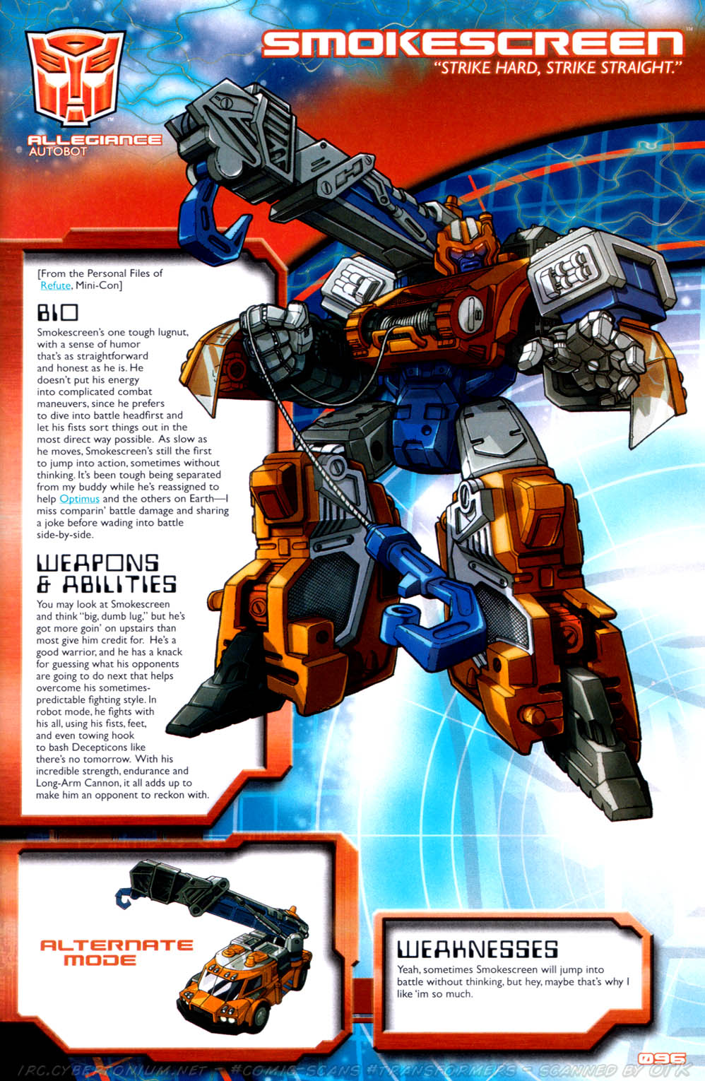 Read online More Than Meets The Eye: Transformers Armada comic -  Issue #3 - 6