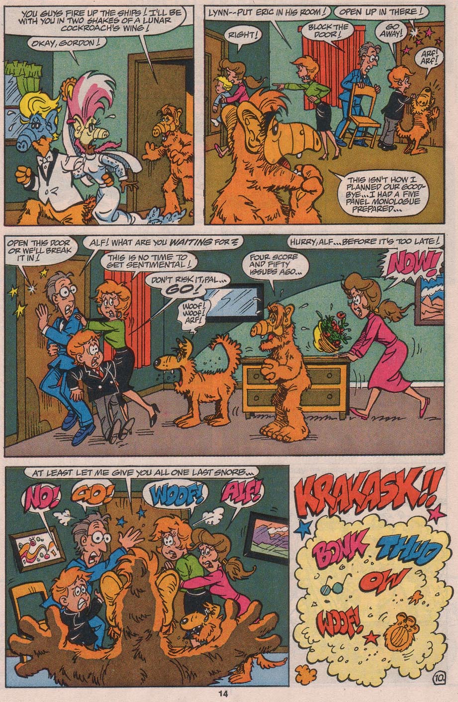 Read online ALF comic -  Issue #50 - 16