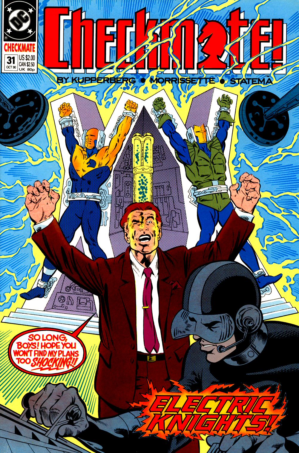 Read online Checkmate (1988) comic -  Issue #31 - 1