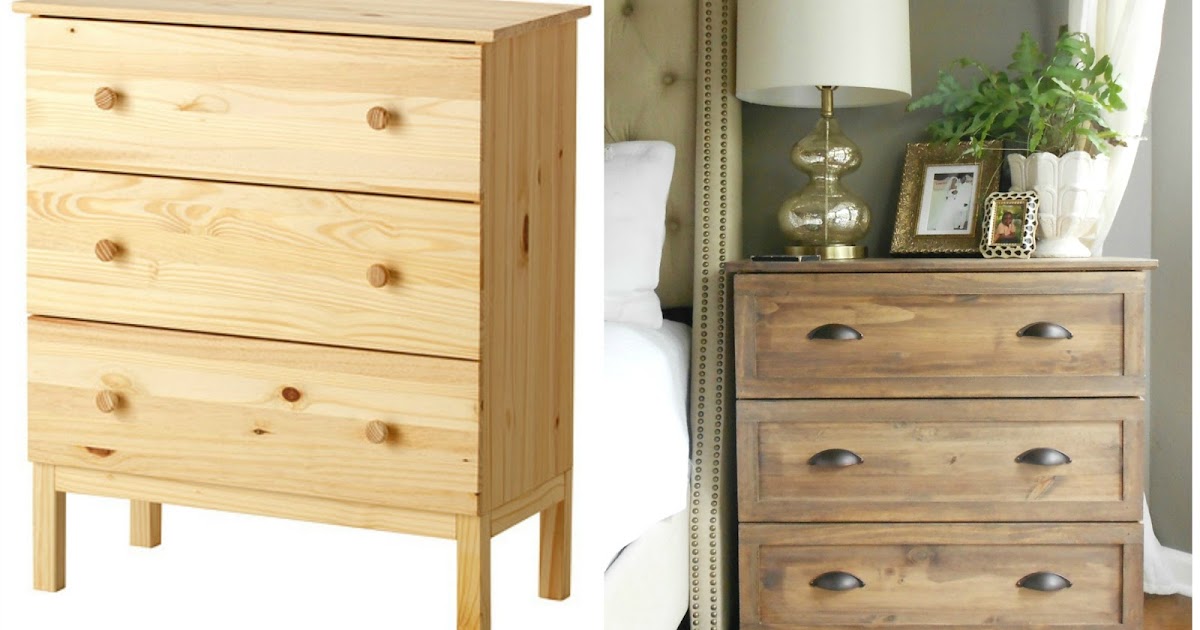 OAK HOUSE DESIGN CO.: The New Nightstands-An Ikea Tarva Hack