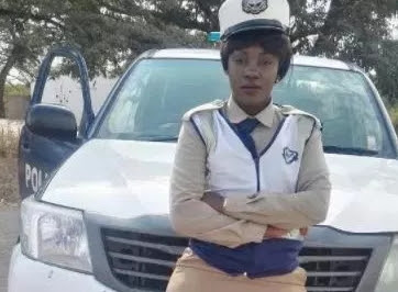 zambian police woman mini skirt