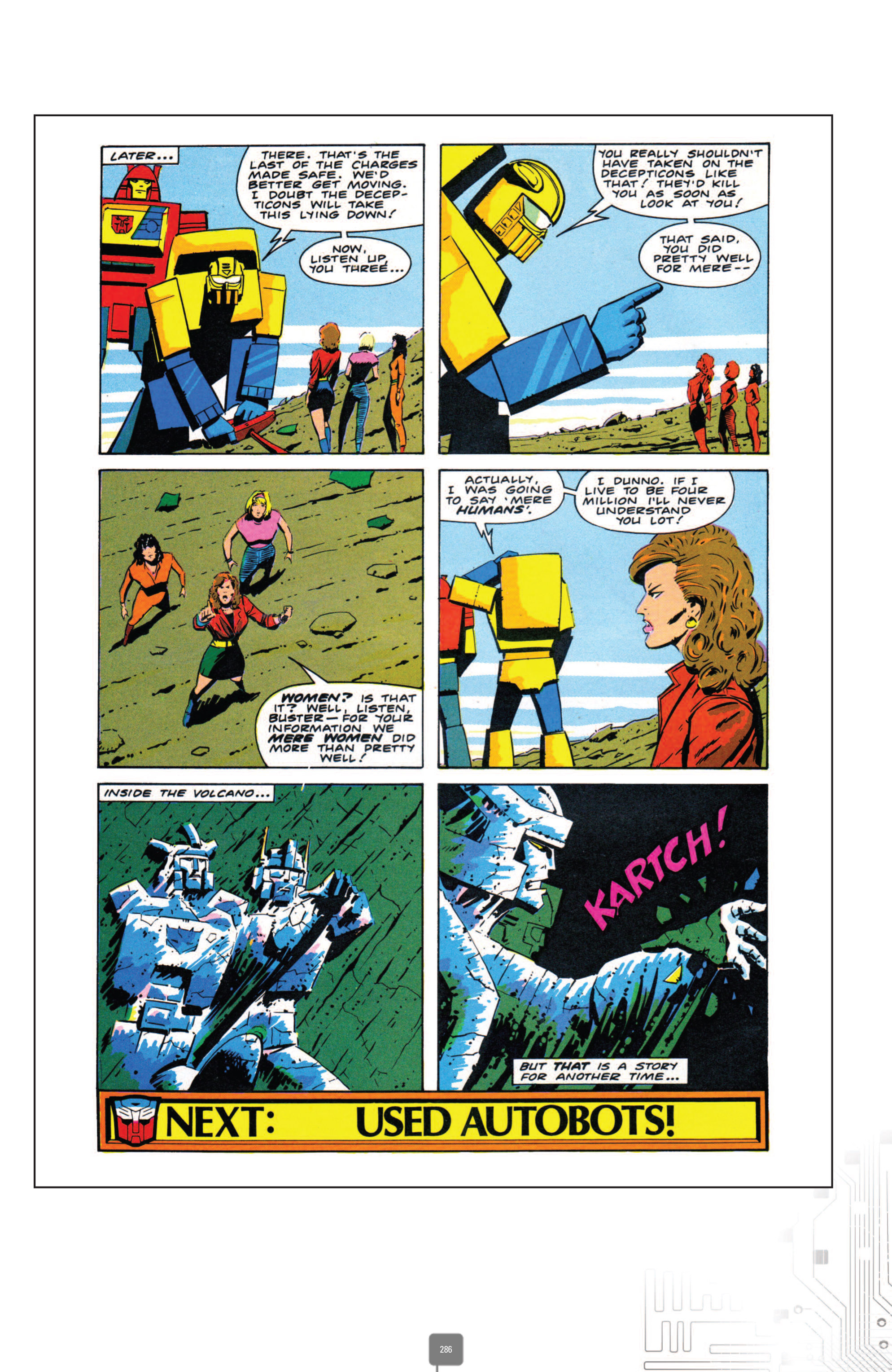 Read online The Transformers Classics UK comic -  Issue # TPB 4 - 286