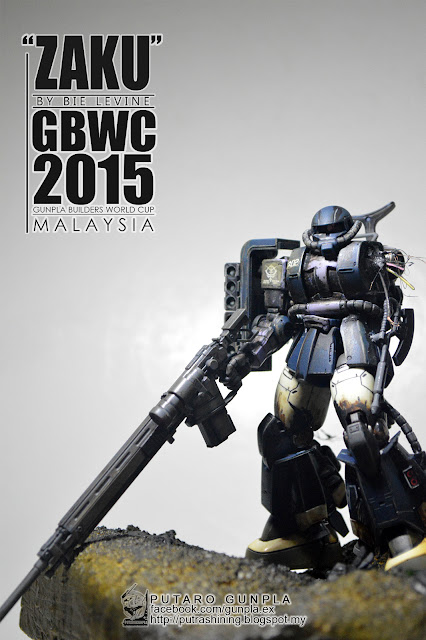 GBWC 2015 MALAYSIA - ZAKU by Bie Levine - PUTARO GUNPLA