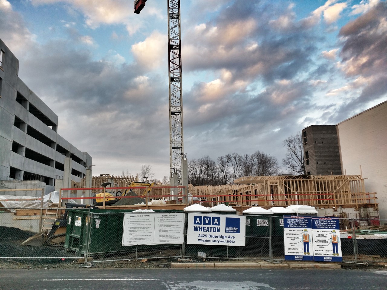 East MoCo Wheaton construction update AVA Wheaton apartments (Photos)