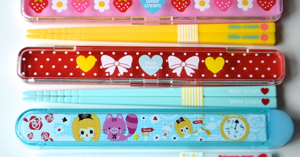 SANRIO My Melody Resin Chopsticks 7 inches with Washable Case KAWAII BENTO JAPAN 