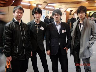 Séisme au Japon : nos amis japonais à Cappelle le 26 Février 2011 