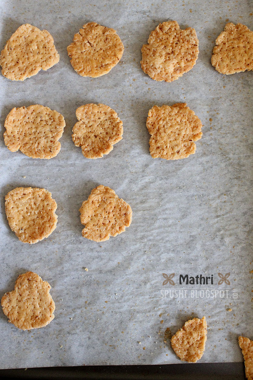 Spusht mathri recipe crispy, savory, flaky indian crackers tea