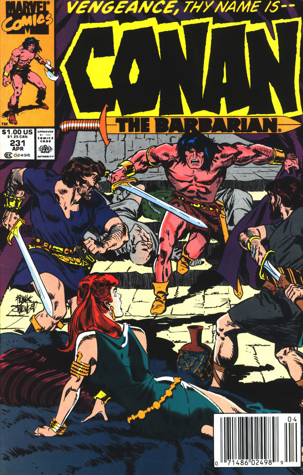Read online Conan the Barbarian (1970) comic -  Issue #231 - 1