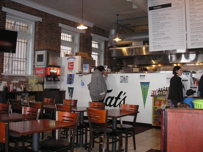 Alice in New York Seattle Tat's Deli