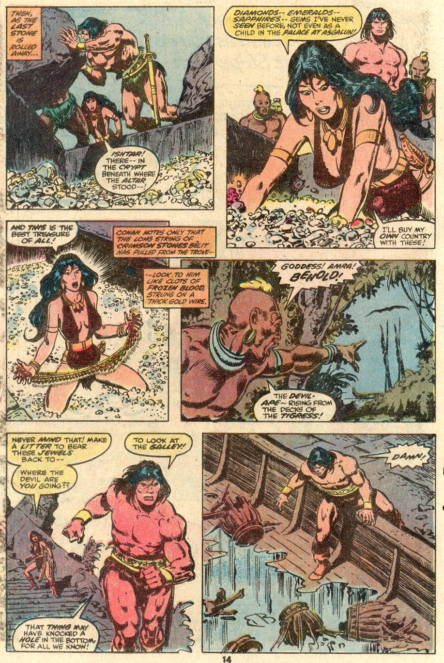 Read online Conan the Barbarian (1970) comic -  Issue #100 - 11