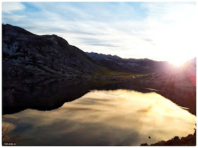 Atardecer en Lago Enol