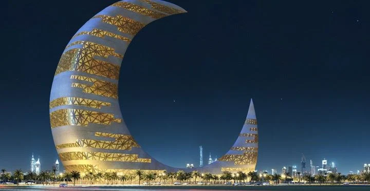 The Crescent Moon Tower | Dubai