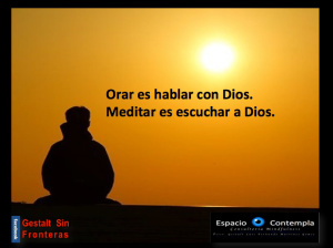 lojeda: Oración y meditación