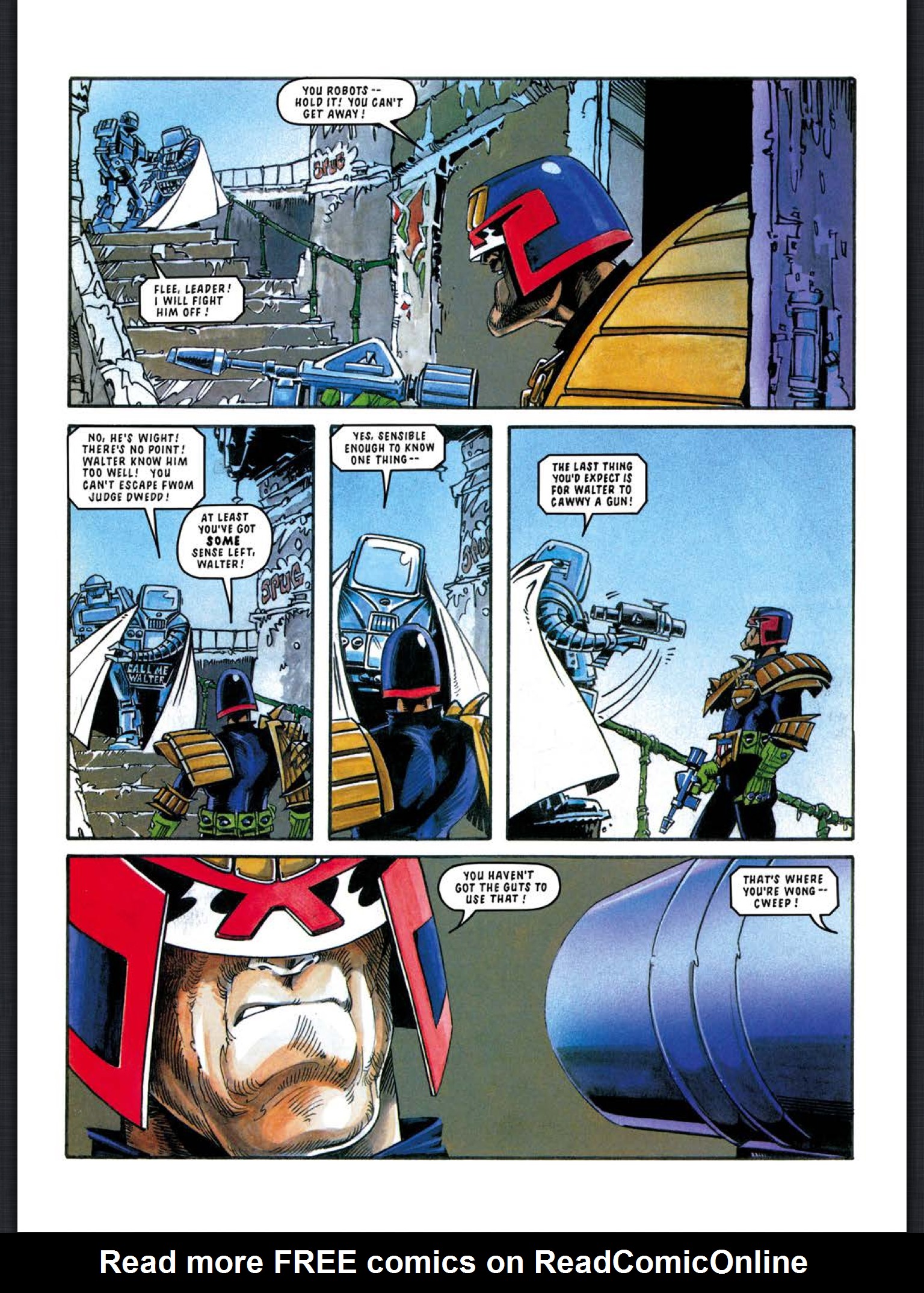 Read online Judge Dredd: The Complete Case Files comic -  Issue # TPB 20 - 279