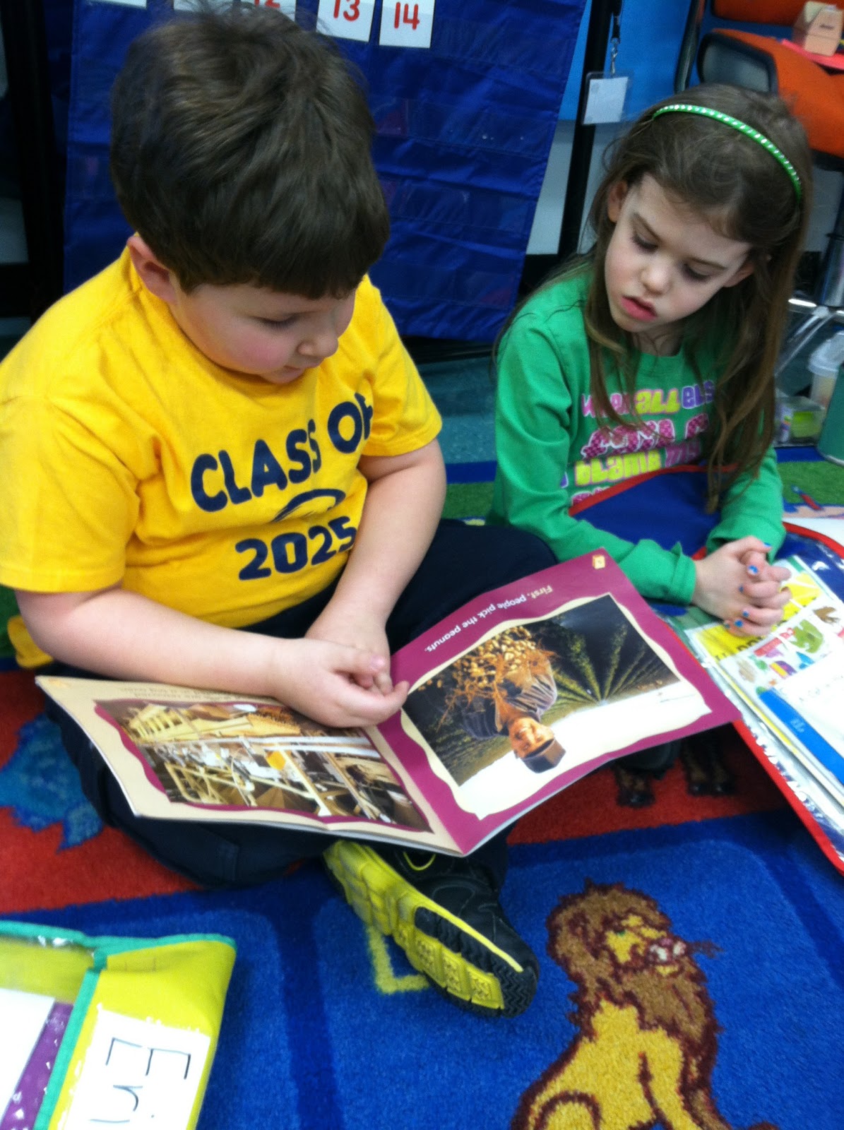 Mrs. Curry's Classroom Blog Kindergarten Partner Reading