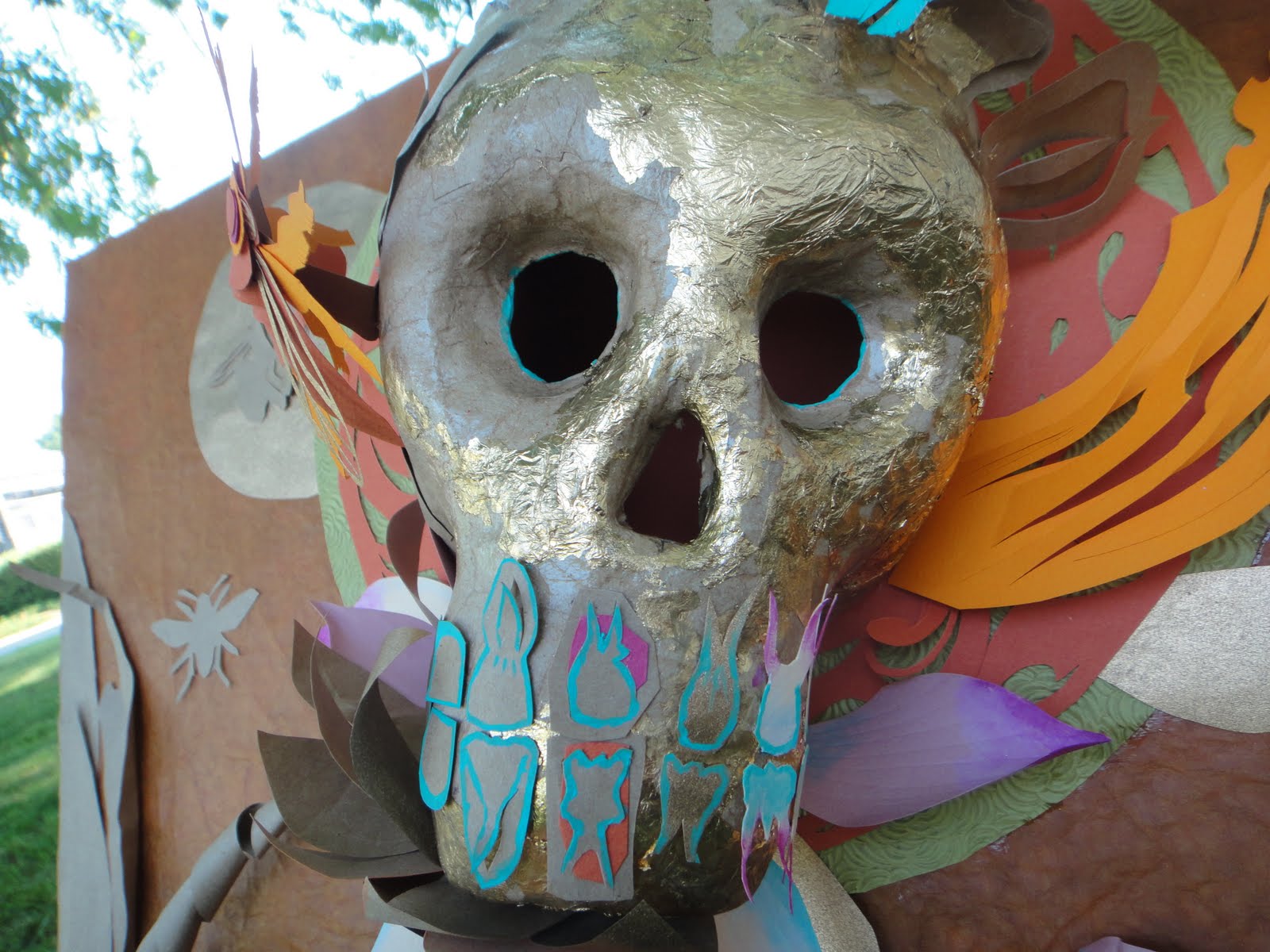 Over 100 different skull themed art pieces on display this fridayand