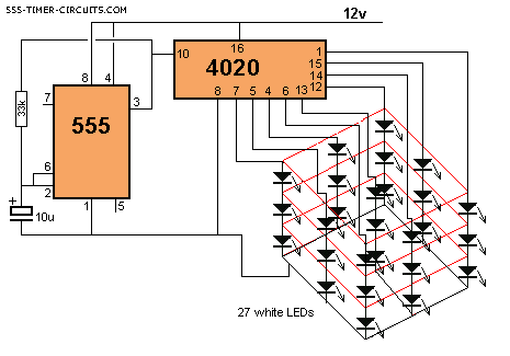 3x3x3 led cube circuit « dientublog