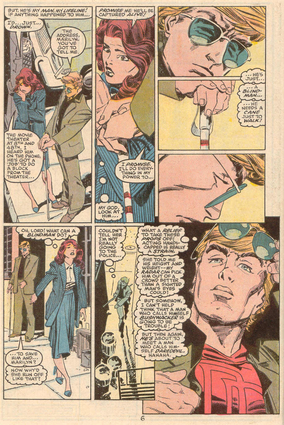 Read online Daredevil (1964) comic -  Issue #249 - 7