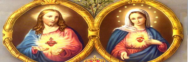 Inmaculado Corazón de María y Sagrado Corazón de Jesús