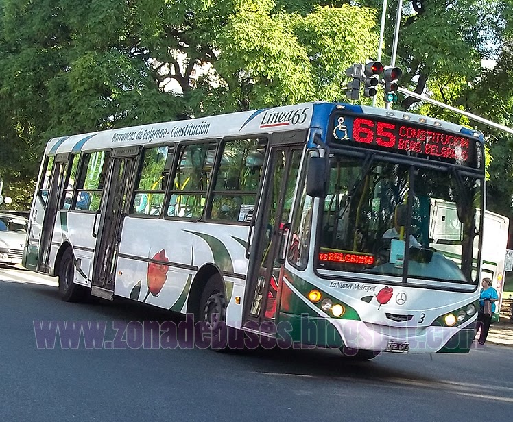 Colectibus Zona de Buses LINEA 65