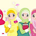 Download Gambar Mewarnai Hijab Bersahabat