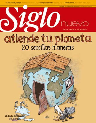 Participación en portada e interiores. Torreón Agosto 2010
