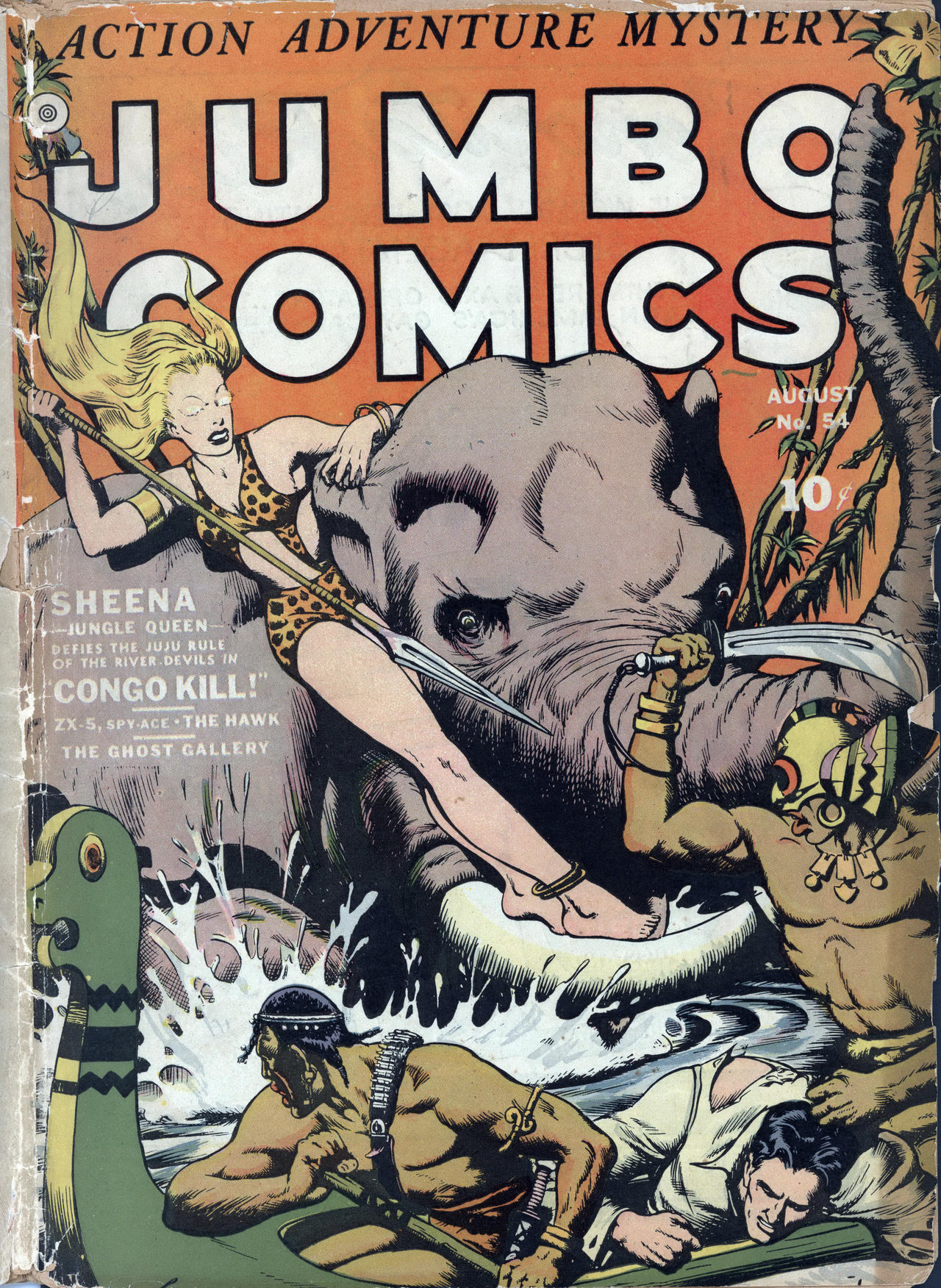 Read online Jumbo Comics comic -  Issue #54 - 1