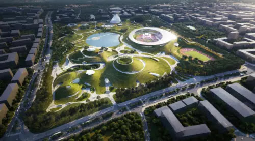 Campus sportif de Quzhou © MAD Campus sportif de Quzhou © MAD