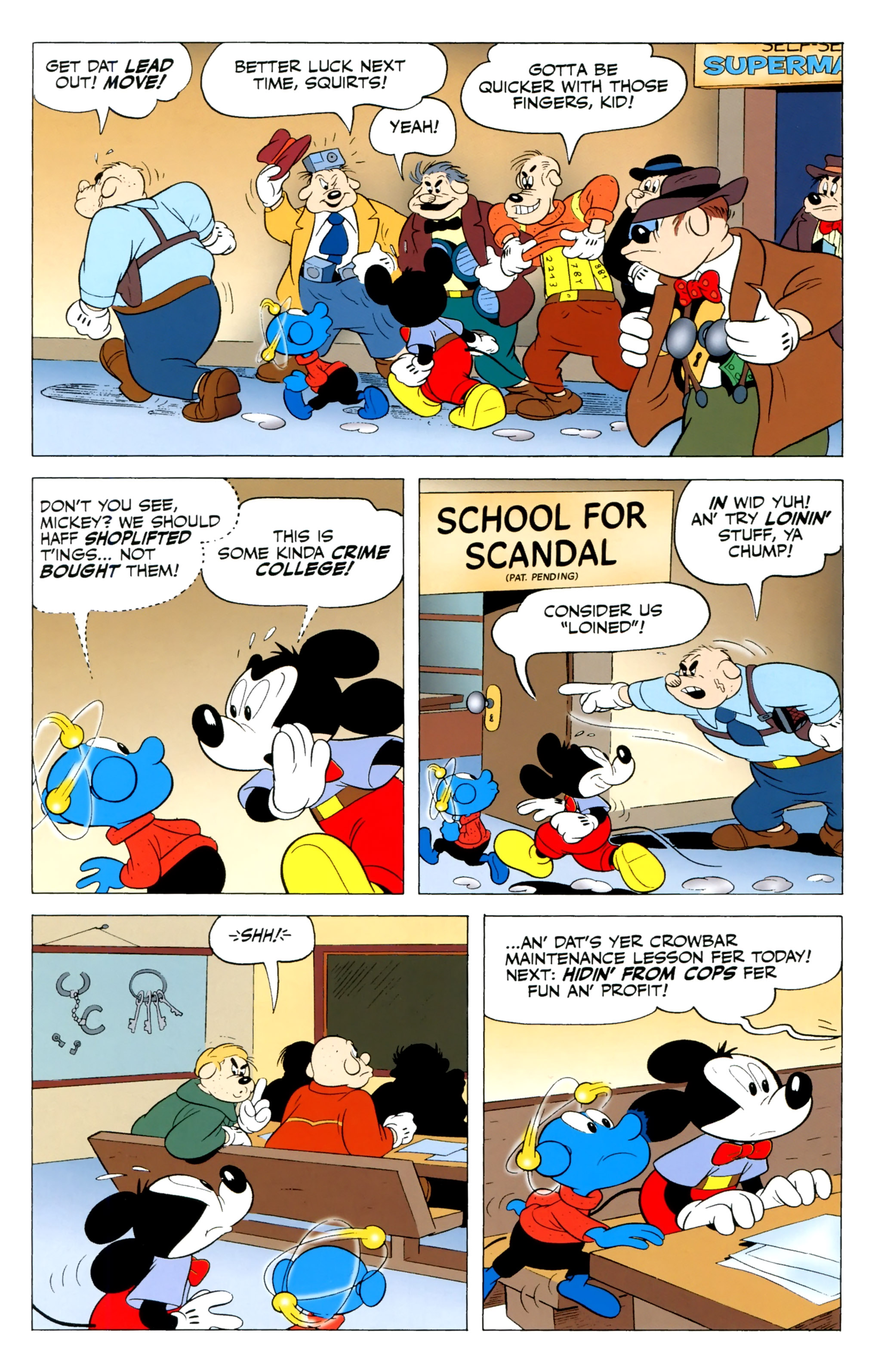 Read online Mickey Mouse (2015) comic -  Issue #9 - 16