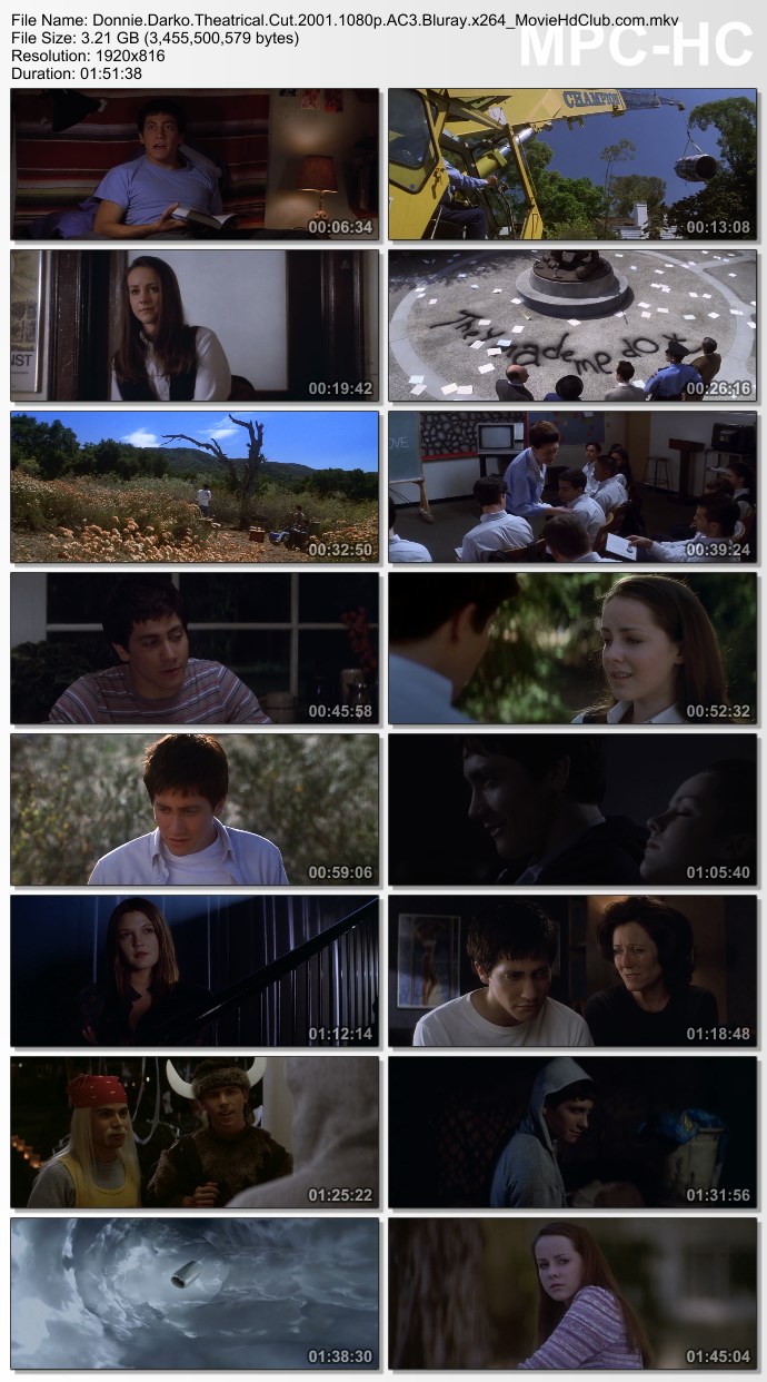 [Mini-HD] Donnie Darko (2001) - ดอนนี่ ดาร์โก [1080p][เสียง:ไทย 5.1/Eng 5.1][ซับ:ไทย][.MKV][3.22GB] DD_MovieHdClub_SS