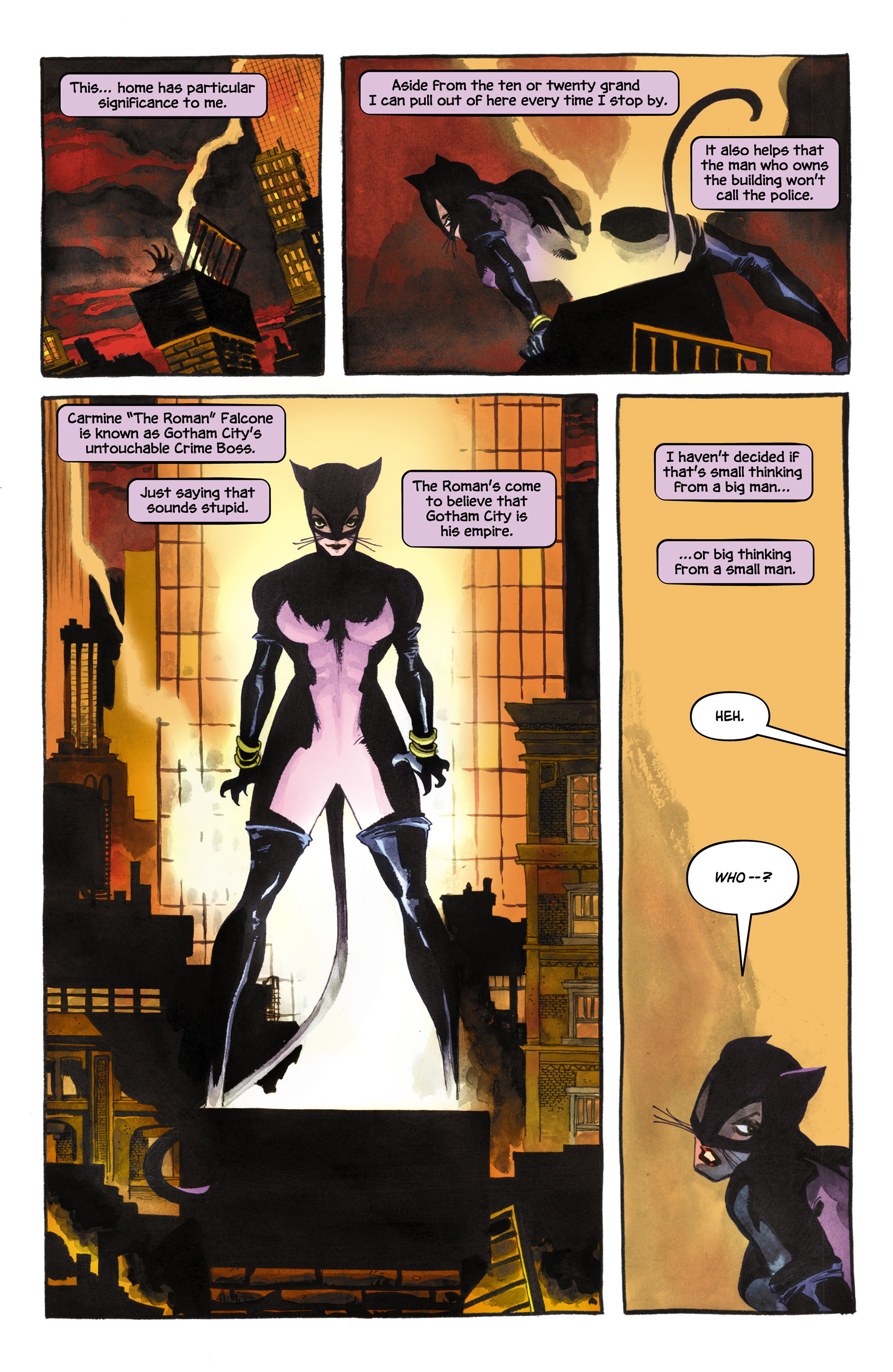 Catwoman: When in Rome 1 Page 4