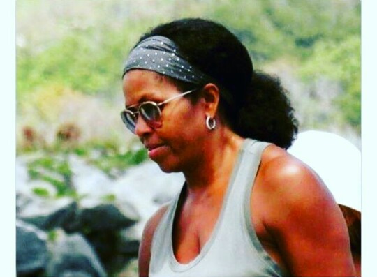 Michelle Obama Is A Natural Hair Babe Photo
