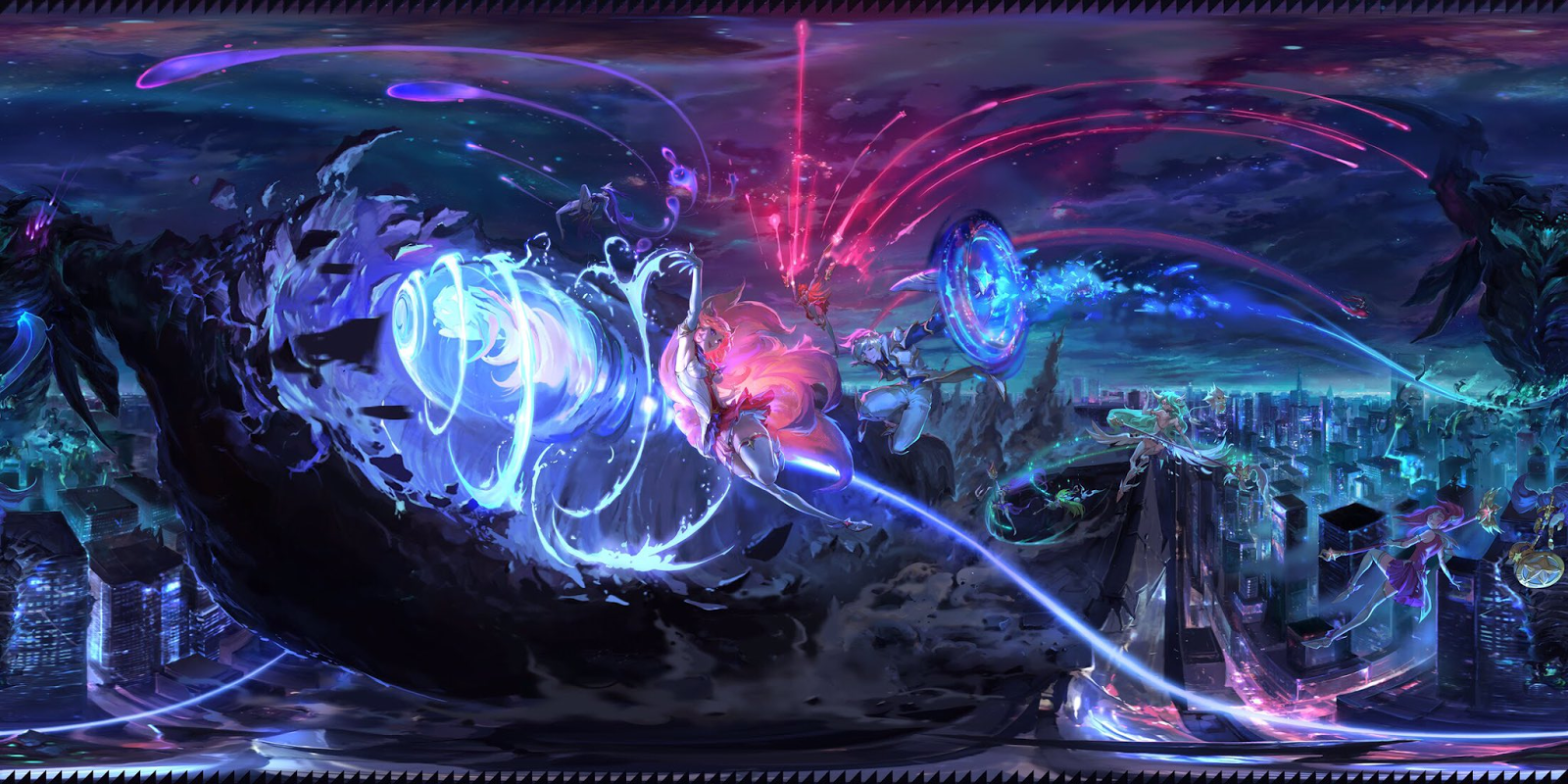 Surrender at 20: Star Guardian Skin Teaser: Star Guardian Ahri, Ezreal