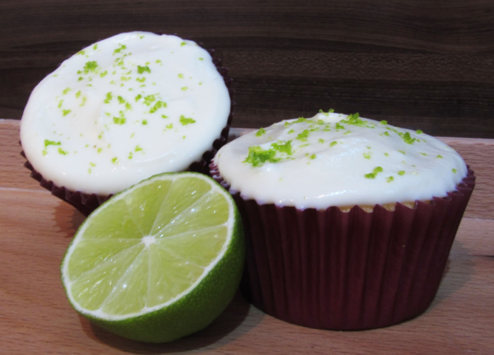 Kuchenwahnsinn: Limetten Cupcakes