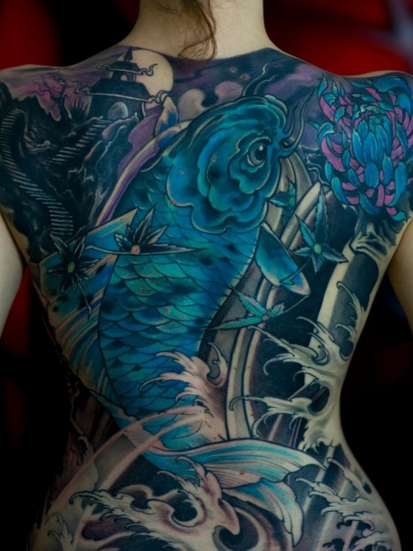 Koi Fishes Tattoo