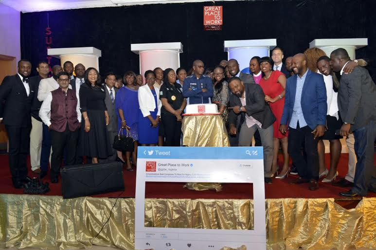 Great Place to Work Award ceremony 2016: EMC, Guinness Nigeria top list