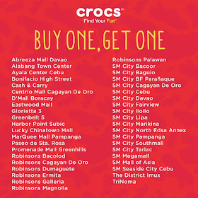 crocs promenade mall