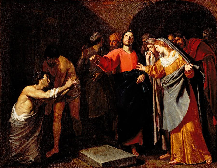 jesus raised lazarus from the dead