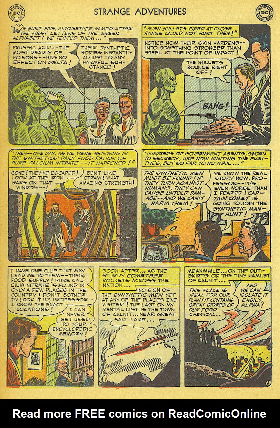 Read online Strange Adventures (1950) comic -  Issue #17 - 6