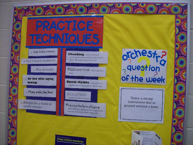 Practice tips for beginning orchestra students