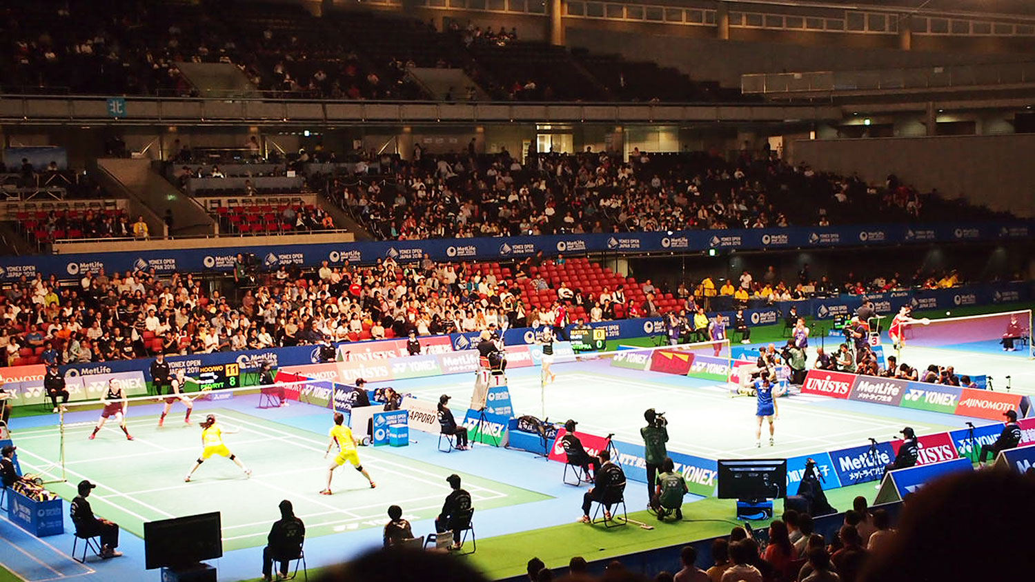 Yonex Badminton Open in Japan, Tokyo Metropolitan Gymnasium