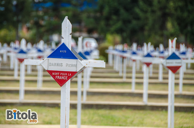 French military cemetery in Bitola