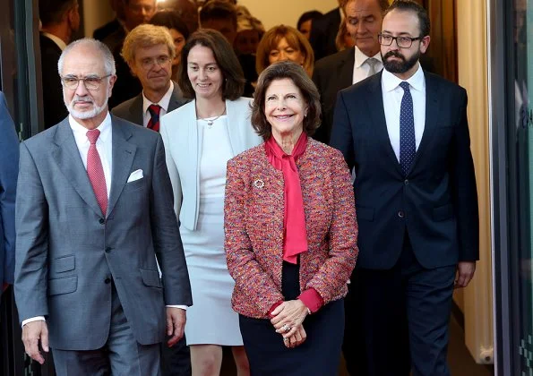 Queen Silvia who is the founder of The Childhood Foundation attended the opening of Childhood-Haus. Justice Minister Katarina Barley