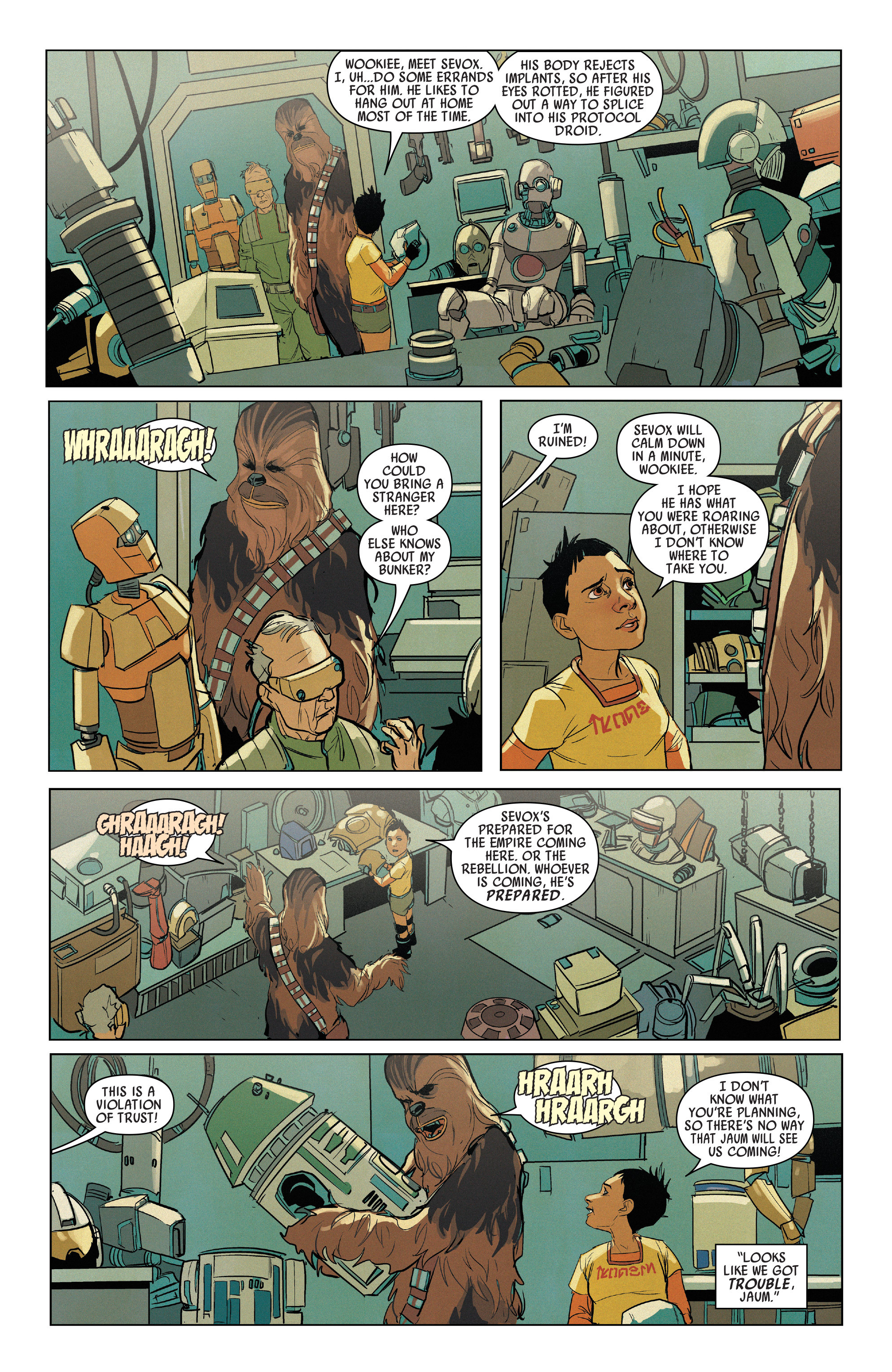 Read online Chewbacca comic -  Issue #3 - 19