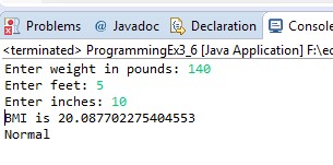 Solution Manual: Chapter 3 Exercise 6, Introduction to Java Programming ...