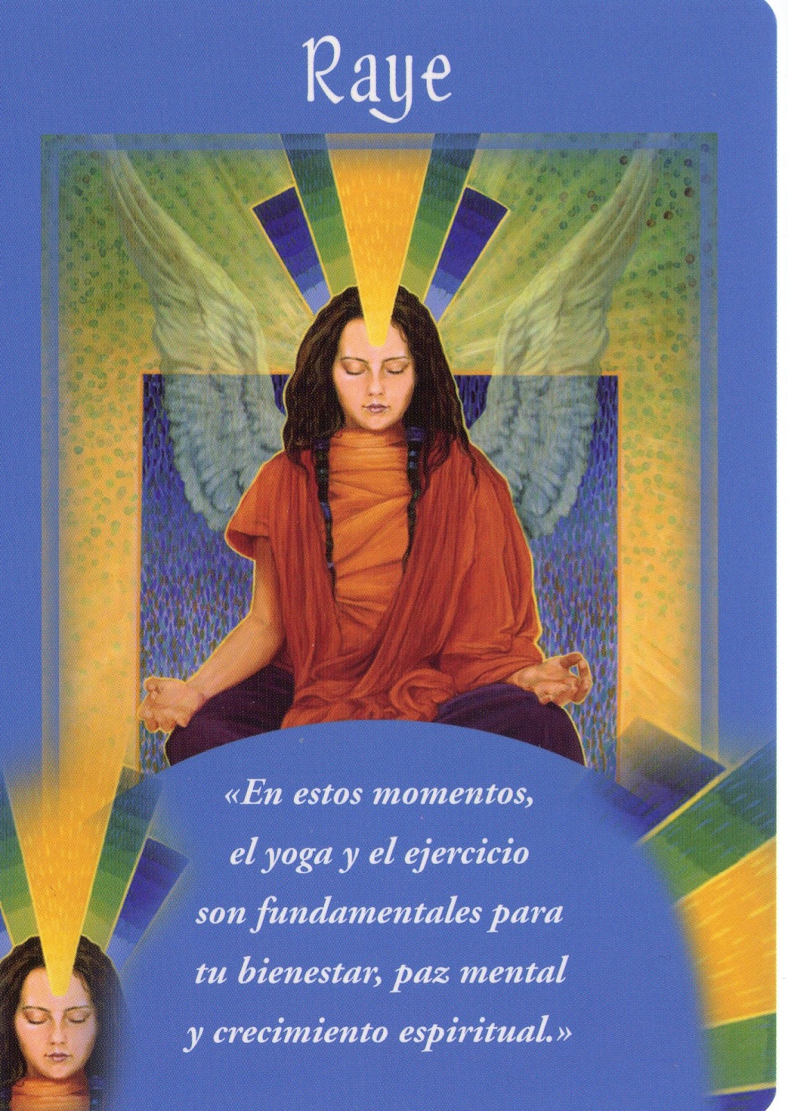 La Carta del Oráculo Mensajes de tus Ángeles por Doreen Virtue. Tarot