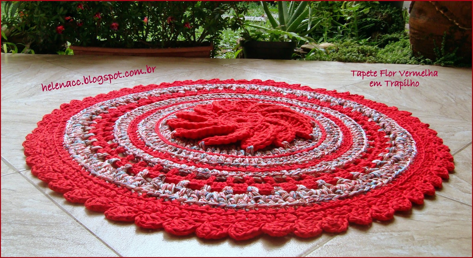 Ergahandmade Crochet Rug + Diagrams