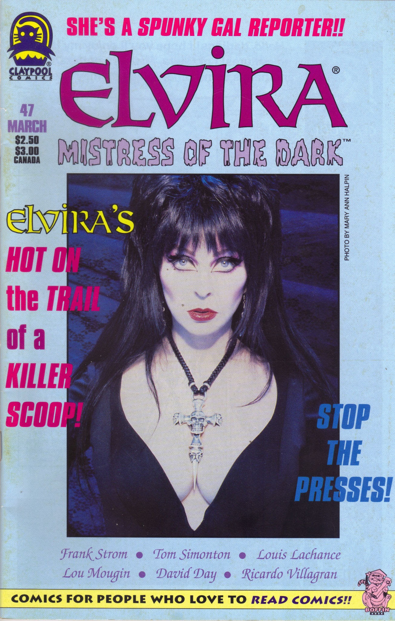 Read online Elvira, Mistress of the Dark comic -  Issue #47 - 1