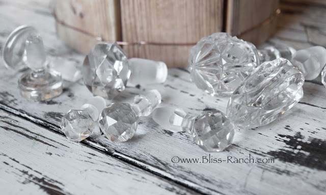 Glass Bottle Stoppers Upcycled to Icicle