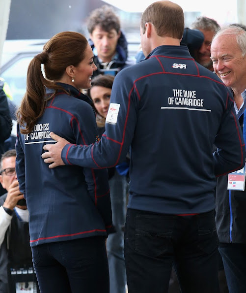 Catherine, Duchess of Cambridge, Royal Patron of the 1851 trust attend the America's Cup World Series